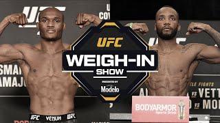 UFC 278: Live Weigh-In Show