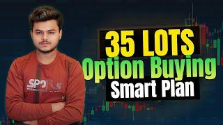 Intraday Live Trade || Option Buying Smart Plan Strategy