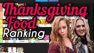 The Official Thanksgiving Food, Dish, and Side Tier Maker Ranking Stream! Chrissie Mayr & Courtney