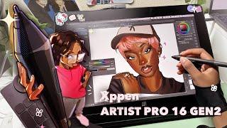 XPPEN artist pro 16 GEN 2 tablet review ˎ₍•ʚ•₎ˏ