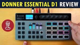 Donner Essential  D1 // a fun drum machine, especially if they fix a few issues // Review & tutorial