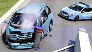 Bollard Accidents | BeamNG.drive