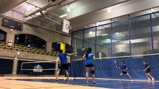 Carabins practice match 4