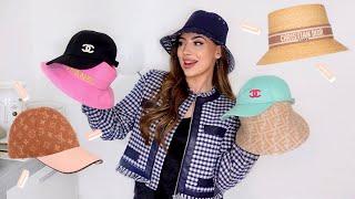 Luxury Designer Hat Collection- Chanel, Louis Vuitton, Dior, Fendi, Prada, Balenciaga