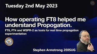 "How operating FT8 helped me understand propagation with Stephen 2E0SUG".