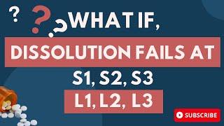 What Next if the Dissolution fails at S1, S2, or S3?