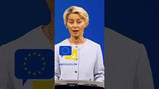 Crimea and Sevastopol are Ukraine! President von der Leyen EU debates