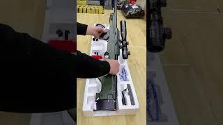 Unboxing JY AWM Foam Sniper Rifle Blaster! #shorts