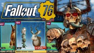 Three NEW Atomic Shop Bundles! (Camp Pets) | Fallout 76