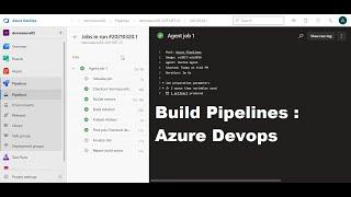 Azure Devops  .net Build Pipelines || Continuous Integration c#,.net project
