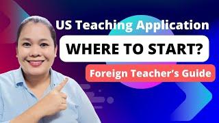  ‍WHERE TO START USA TEACHING APPLICATION/ J1 VISA/ H1B VISA