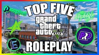 The TOP 5 GTA 5 Roleplay Servers on FiveM! (2024)