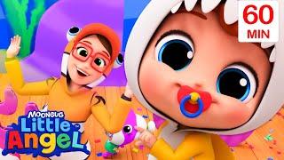 Baby Shark (Baby John Edition) Bingo and Baby John | Little Angel Nursery Rhymes and Kids Songs