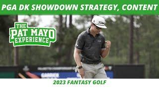 PGA DraftKings Showdown Strategy, Content | Where to Start Learn About Golf Betting, Daily Fantasy