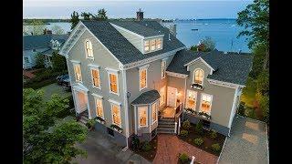 Restored Waterfront Property Listed for $1.7MM | Luxury Home Tour