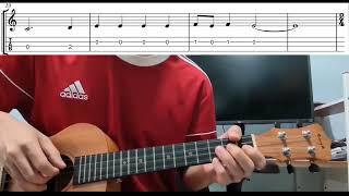 Little Drummer Boy - Easy Beginner Ukulele Tabs With Playthrough Tutorial Lesson