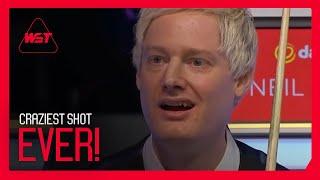 CRAZIEST Shot In Snooker History!  | Masters 2020