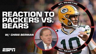 Jordan Love has been CLUTCH many times! - Chris Berman reacts to Packers-Bears | NFL PrimeTime