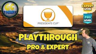 PRO & EXPERT Playthrough, Hole 1-9 - Presidents Cup! *Golf Clash Guide*