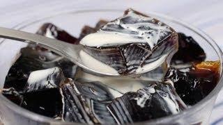 Coffee Jelly (Coffee Jello Recipe) | Cooking with Dog