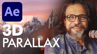 Create 3D Parallax in After Effects  - اردو / हिंदी