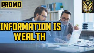 INFORMATION IS WEALTH| PROMO| ENGLISH.....