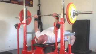 Bench press training 1x147,5kg and more Wim Wamsteeker 13-3-2013