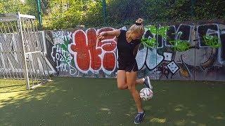 Bestes Freestyle Girl in Deutschland? - Fußball Freestyle Tricks Dana