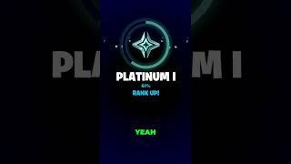 RANKED UP! Gold to Platinum in *this* Game?! (Emotional)