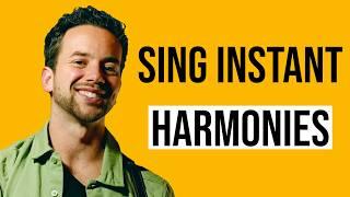 My 2-Step System To Sing Harmonies With ANY song