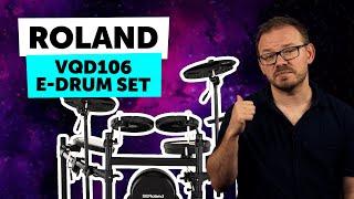 Roland | VQD106 E-Drum Set | Sound Demo & Review