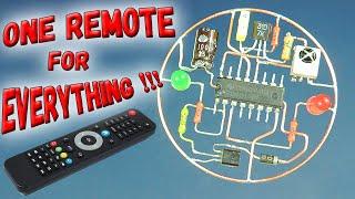 Now you can control ANY device with a single remote control! One of the most useful homemade crafts!