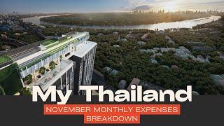 My Thailand Monthly Expenses for November 2024!