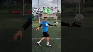 Attacker Vs Goalkeeper?️#football #soccer #skills #attaker #shooting #goalkeeper