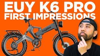 EUY K6 Pro Review: Striking Design Meets Foldable Fat Ebike! | RunPlayBack