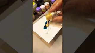 "Dive into Mesmerizing Fluid Art Techniques"  | Easy Fluid Art #fluidart #art #shorts #shortsfeed