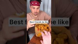 How to enjoy CHICKEN NUGGETS and bbq SAUCE with your best friend properly?️| CHEFKOUDY