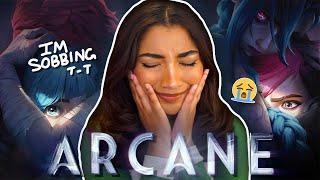 SOBBING AND THROWING UP - I BINGED WATCHED ALL OF ARCANE S1+S2