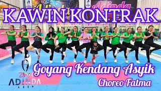 KAWIN KONTRAK - DANGDUT VIRAL - DANGDUT FULL BASS @AdindaAeroZumba