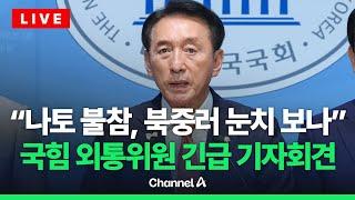 [라이브를 켜라] 국힘 외통위원 "李대통령 나토 불참, 매우 잘못된 판단"/ 채널A