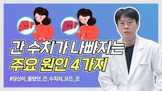 간 수치 높게 나왔다면 꼭 확인해보세요!