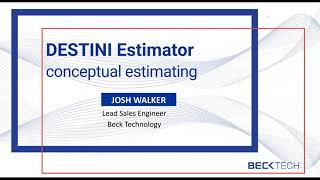 How Takeoff and Conceptual Estimating Works in DESTINI Estimator