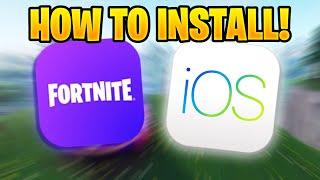 How to INSTALL Fortnite Mobile iOS in 2025! (NO WAIT)