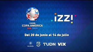 La Copa América está en izzi y ViX Premium