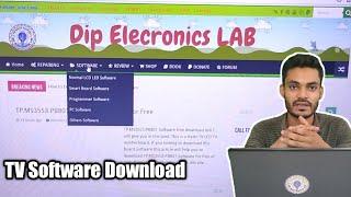 How to Download LCD LED Software from Dip Electronics Lab Site