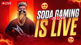 FREE FIRE LIVE - SODA GAMING IS LIVE - TELUGU LIVE STREAM - ROAD TO 6K