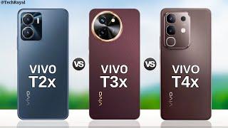 Vivo T2x 5g vs Vivo T3x 5g vs Vivo T4x 5g || Full Comparison