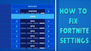 How to Fix Fortnite Game Settings Not Saving on *Geforce NOW* - Easy and Short Tutorial (2021)