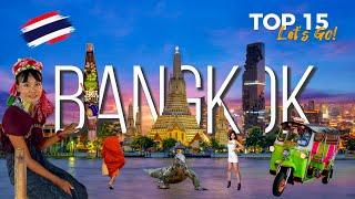  Top 15 Most Amazing Places in Bangkok! Walking Thailand 4K