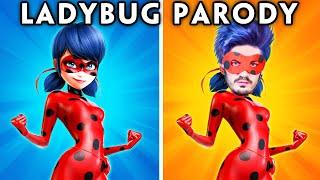 MIRACULOUS LADYBUG WITH ZERO BUDGET! - MIRACULOUS LADYBUG FUNNY ANIMATED PARODY | Hilarious Cartoon